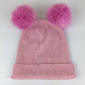 Crewcuts by J. Crew - Double Pom-Pom Beanie Hat